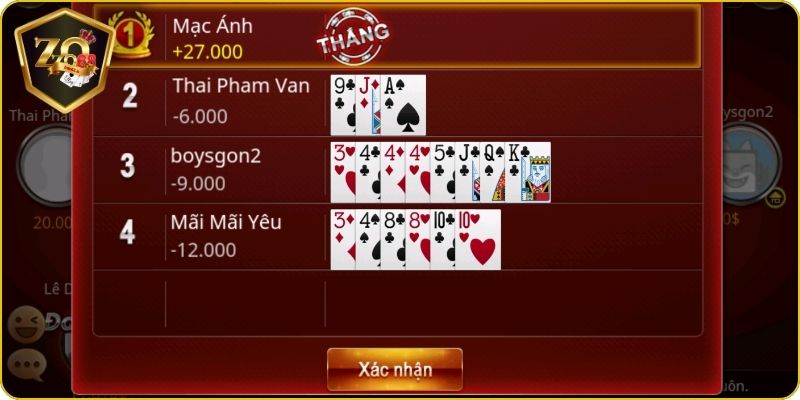 Sâm Lốc Zozo68 - Lựa Chọn Sáng Giá Cho Người Mê Bài Lốc 5 Chi tiết cách chơi sâm lốc Zozo68