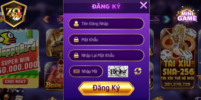 Hướng dẫn đăng ký Zozo68 thành công ngay lần đầu 7 Cung cấp thông tin theo biểu mẫu để đăng ký Zozo68