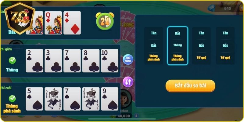 Mậu Binh Zozo68 - Sân Chơi Chiến Thuật Cho Người Yêu Bài 5 Giới thiệu cách chơi binh xập xám cho newbie