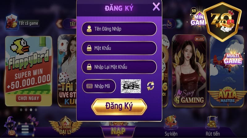 Cổng Game Zozo68 - Trải Nghiệm Đỉnh Cao, Đổi Thưởng Siêu Tốc 2025 19 Hướng dẫn cách đăng ký tài khoản, tải app cổng game Zozo68