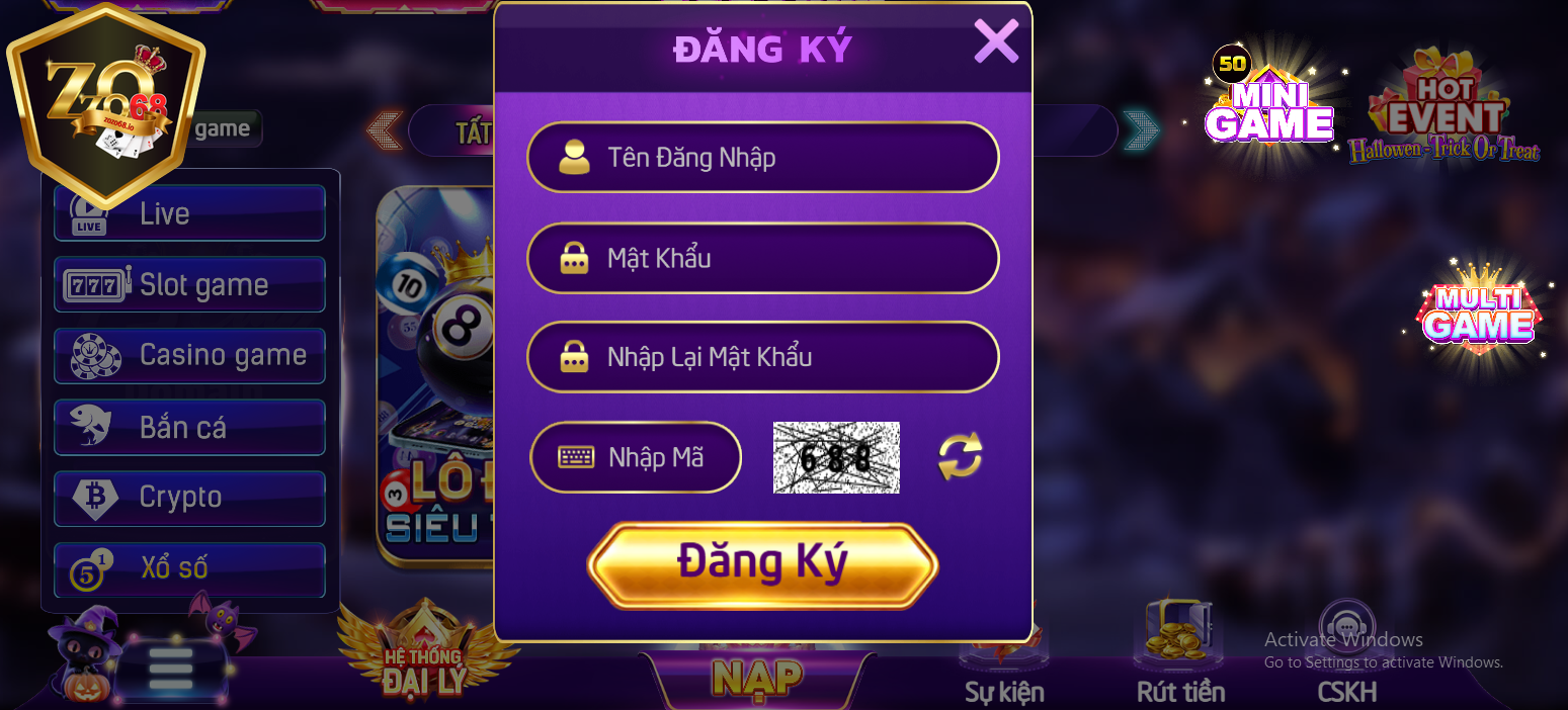 Cổng Game Zozo68 - Trải Nghiệm Đỉnh Cao, Đổi Thưởng Siêu Tốc 2025 19 Hướng dẫn cách đăng ký tài khoản, tải app cổng game Zozo68